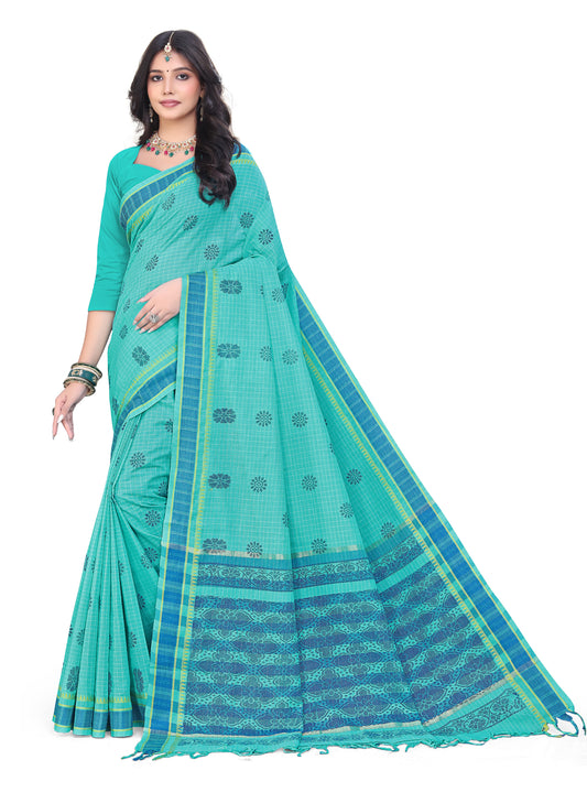 Neel Tara Handloom Cotton Saree