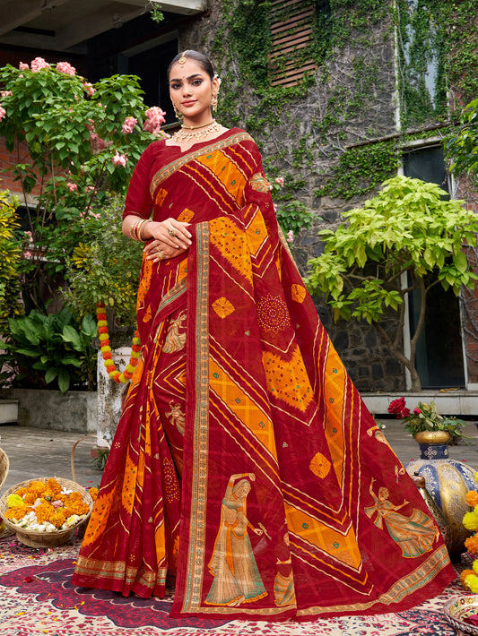 Raga Chundari Ethnic Saree