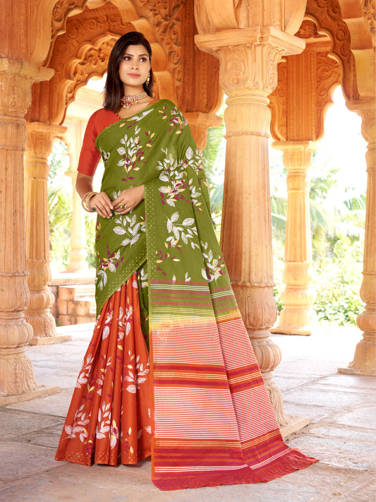 Asha Malai Effortless Ethnic Charm Saree