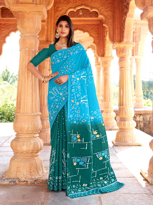 Asha Malai Bold Traditional Statement Saree