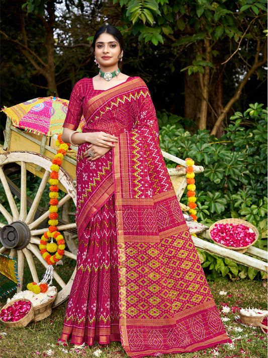 Anushka Zari Rich Border Saree