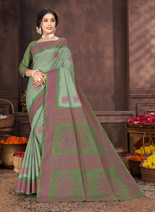 Venkateshwara Malai Timeless Bloom Saree