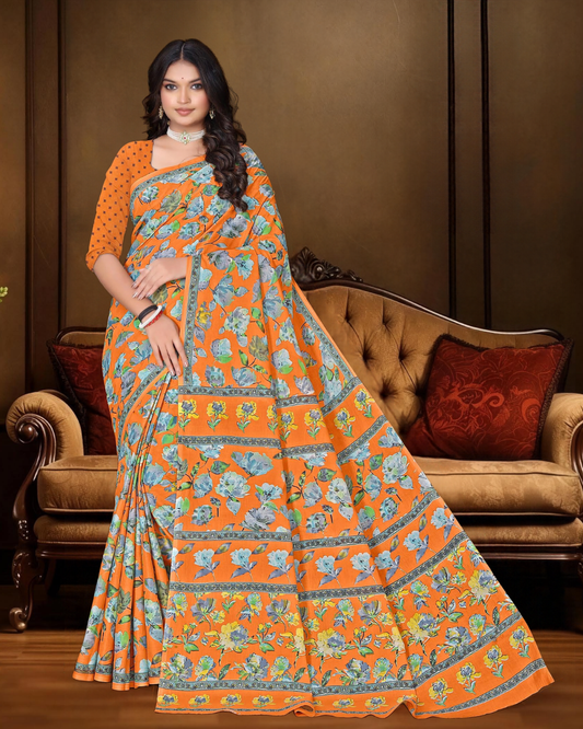 Malik Malai Soft Cotton Saree