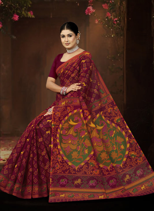 Carrom Salli Saree