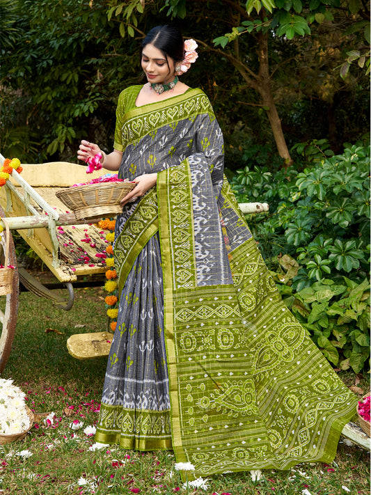 Anushka Zari Ethnic Touch Saree