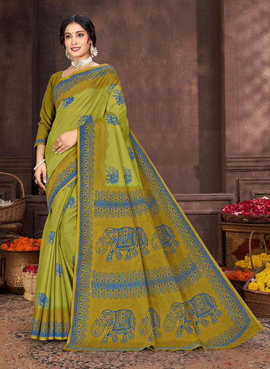 Venkateshwara Malai Traditional Border Saree